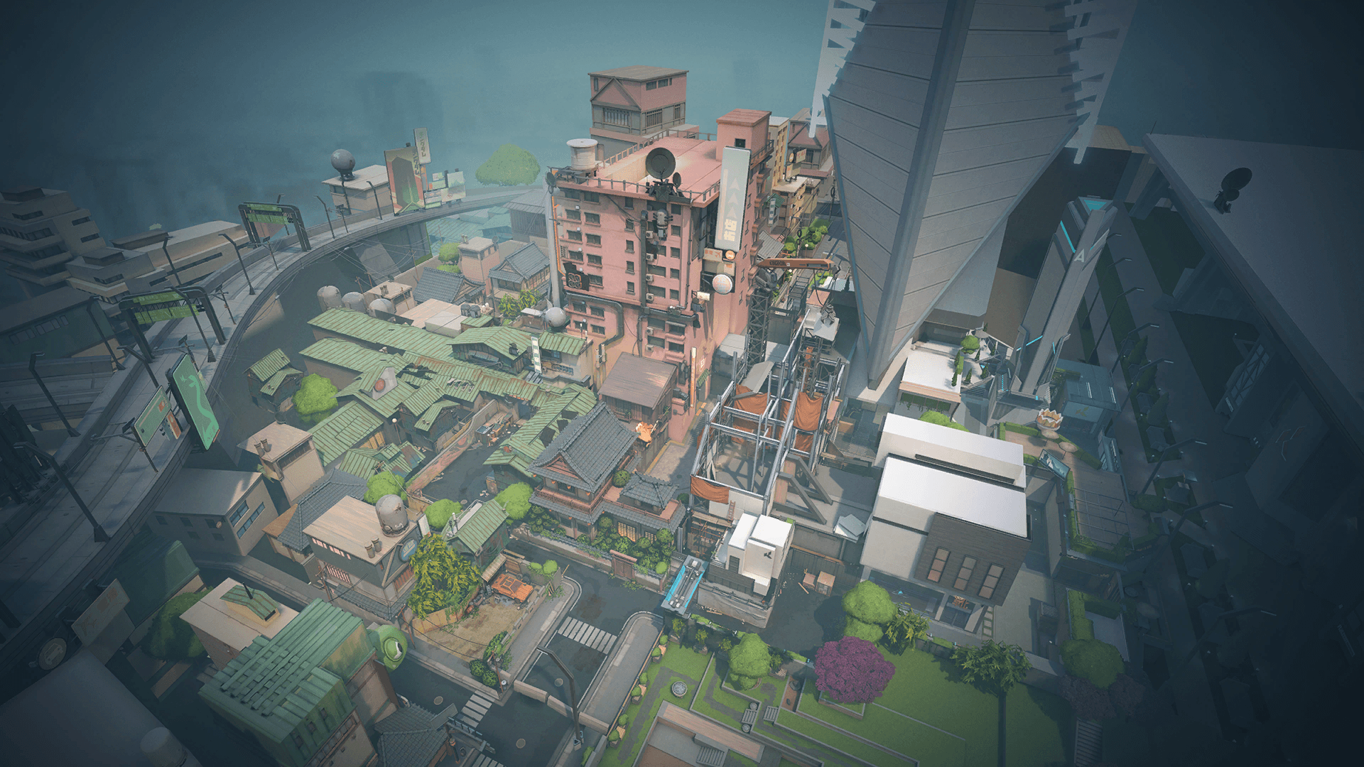 Split map